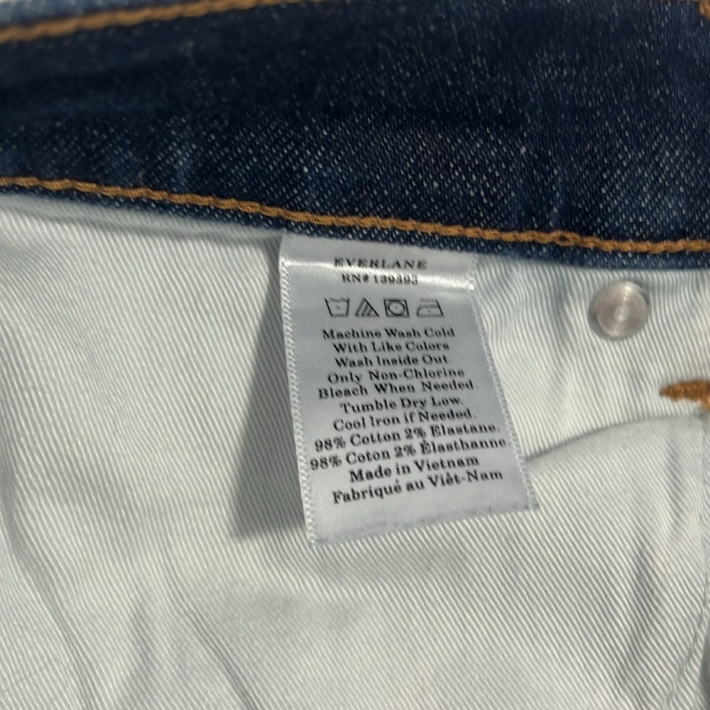 Everlane Straight Fit 28 Ankle Jeans - Picture 5 of 6